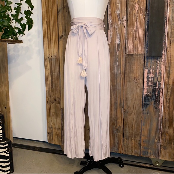 LUXE DELUXE Look Twice Slit Pant Size 2 - Picture 2 of 7